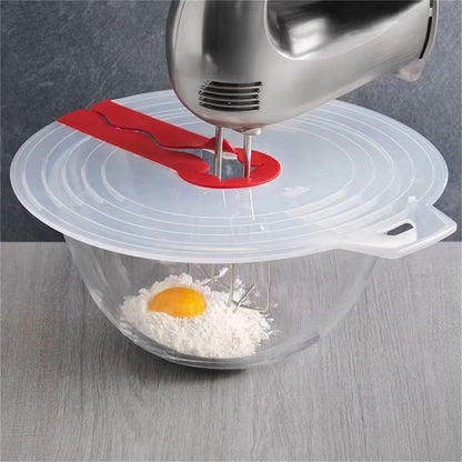 MixMaster Silicone SplashGuard Lid  AntiSplash Mixing Bowl Cover For Whisks  Mixers 1