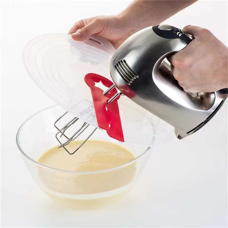 MixMaster Silicone SplashGuard Lid  AntiSplash Mixing Bowl Cover For Whisks  Mixers 3