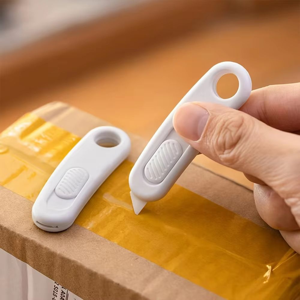 MiniCeram Keychain Utility Knife  Compact Ceramic Blade Box Opener With Magnetic Base 2