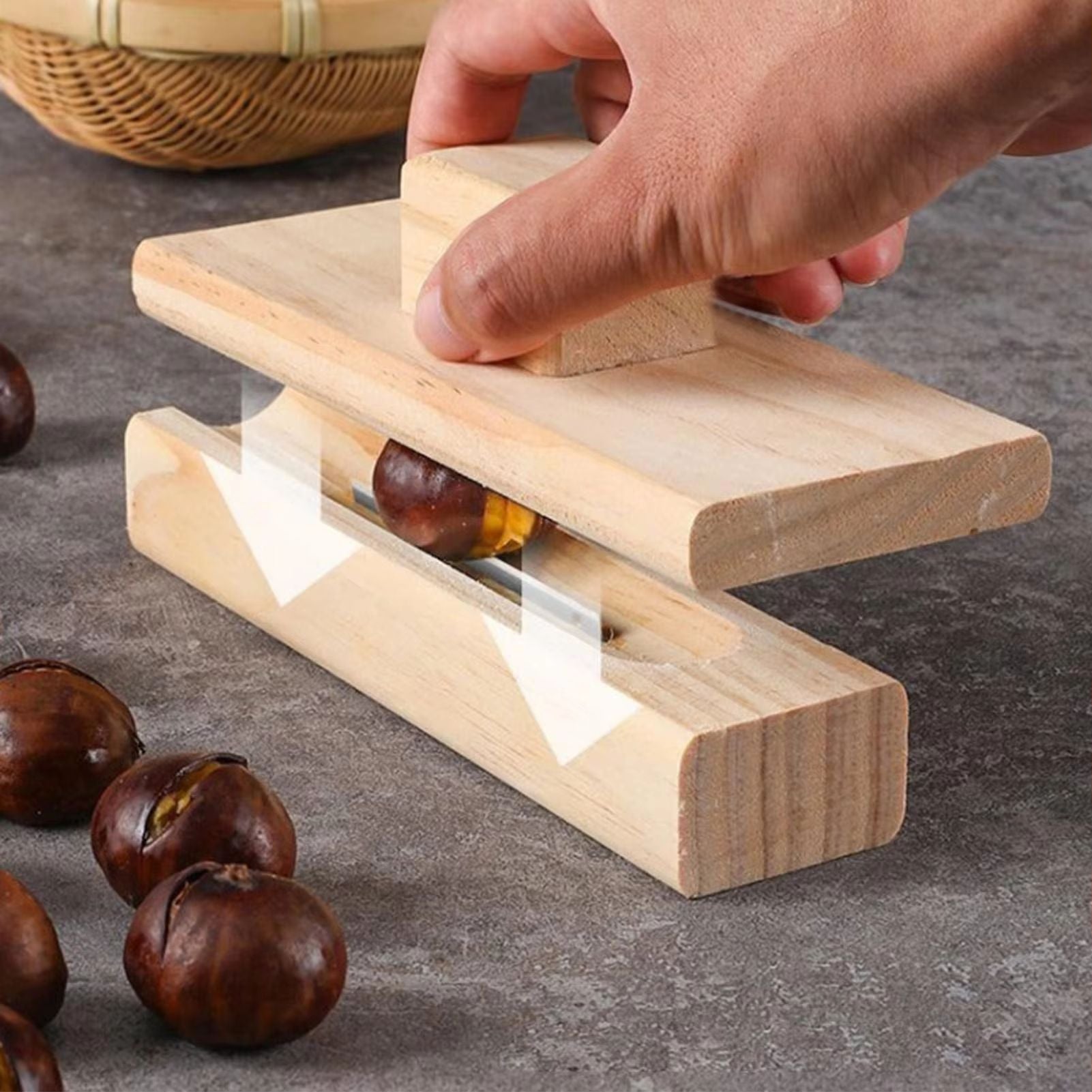 Multifunctional Manual Chestnut Cutter & Opener Clip Tool