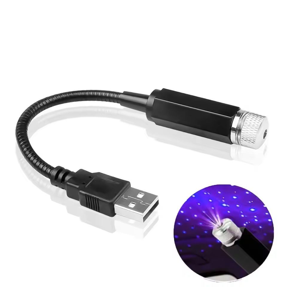 USB Mini LED Star Night Light Projector For Car Roof And Room Ceiling 5