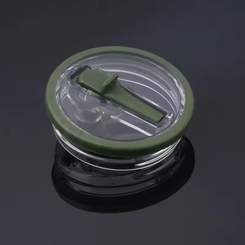 SpillProof Spiral Straw Cover Replacement Lid For 40 Oz Tumbler Cup 7