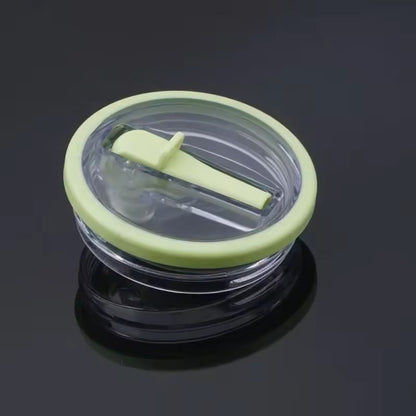 SpillProof Spiral Straw Cover Replacement Lid For 40 Oz Tumbler Cup 19