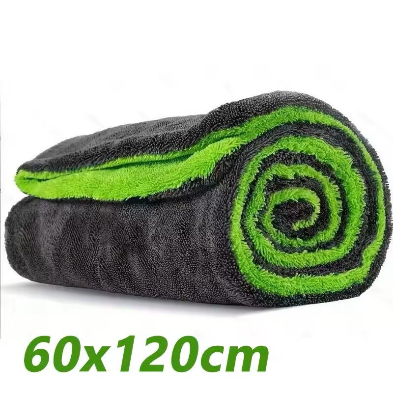 1400GSM Car Drying Towel  Oversized DualSided  ScratchFree 1