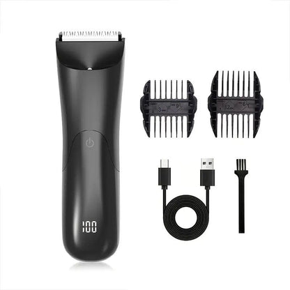 USB Body Hair Trimmer For Men  Beard Groin  Full Body Grooming 6