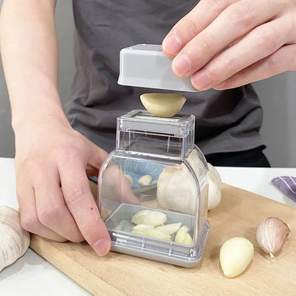 Manual Garlic Press and Grinder for Kitchen Use
