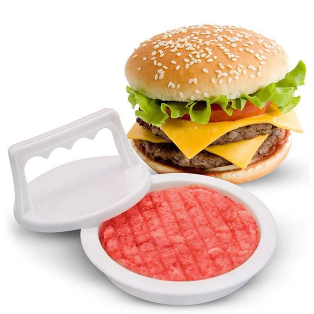 Hamburger Press and Burger Maker for Meat Patties and Stuffed Burgers