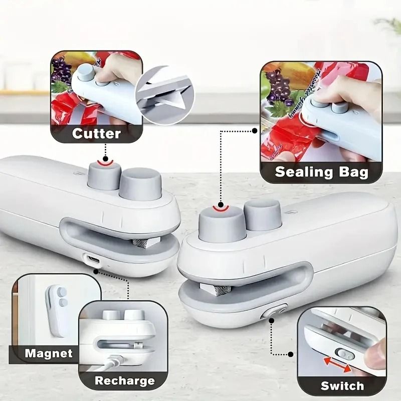 Mini Heat Bag Sealing Machine For Food Storage And Packaging 3