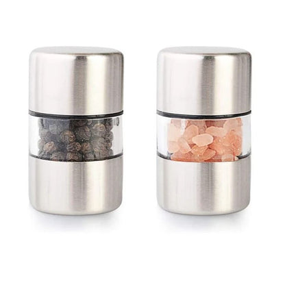 Manual Stainless Steel Pepper and Salt Grinder for Kitchen Use