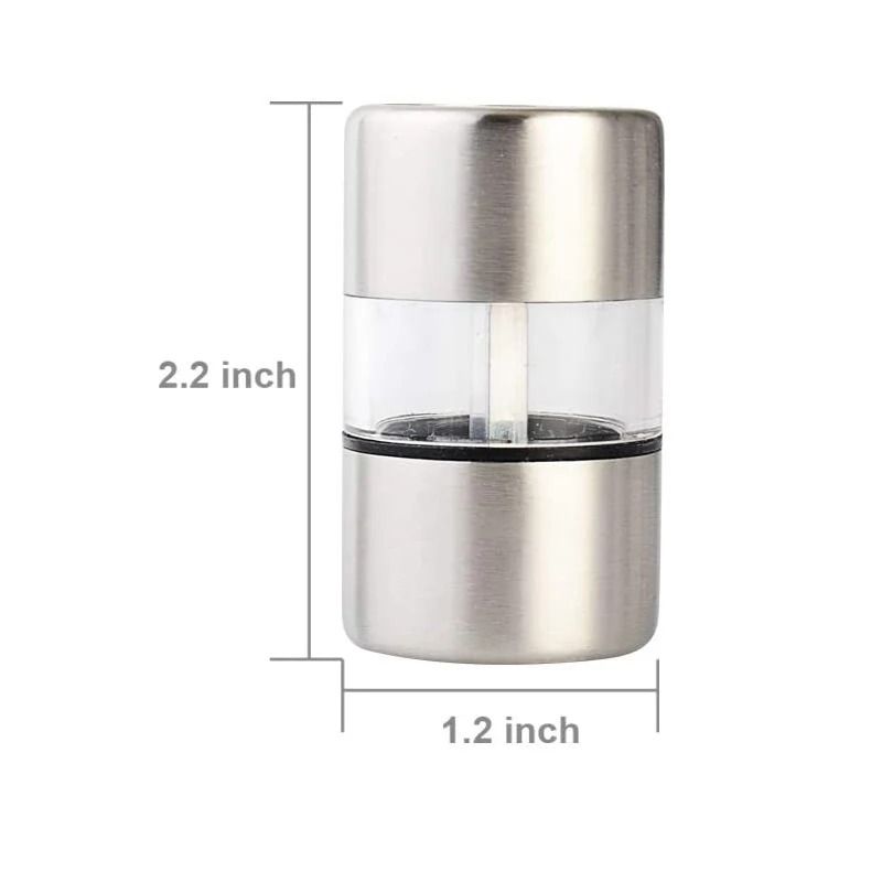 Manual Stainless Steel Pepper And Salt Grinder For Kitchen Use 6