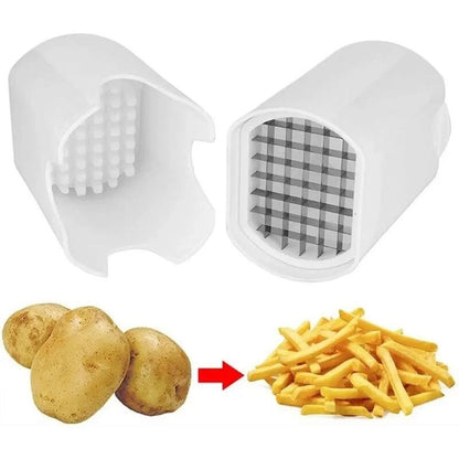 French Fry Cutter And Vegetable Slicer For Potatoes And Veggie Chopping 4