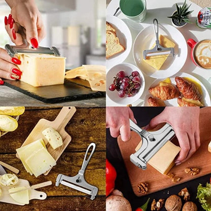 Adjustable Cheese Slicer With Wire For Cutting Soft And Semi Hard Cheeses 5