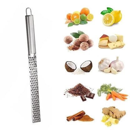 Handheld Stainless Steel Cheese And Garlic Grater For Kitchen Use 5