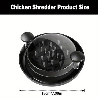 Chicken Shredder With Transparent Cover For Meat And Vegetable Chopping 1