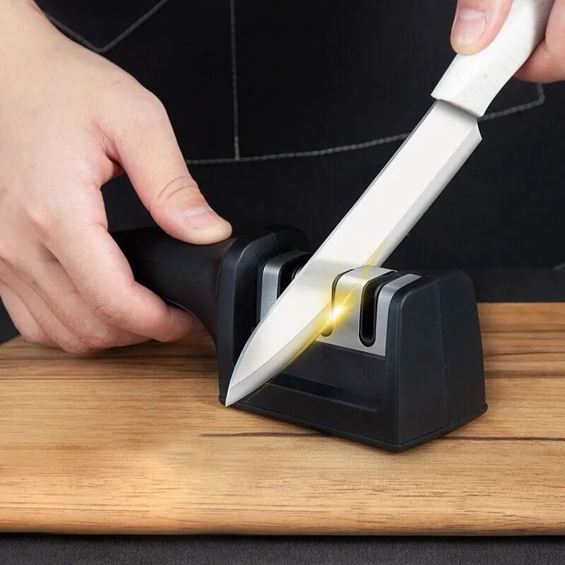 Three Stage Knife Sharpener For Kitchen Knives And Cooking Tools 1