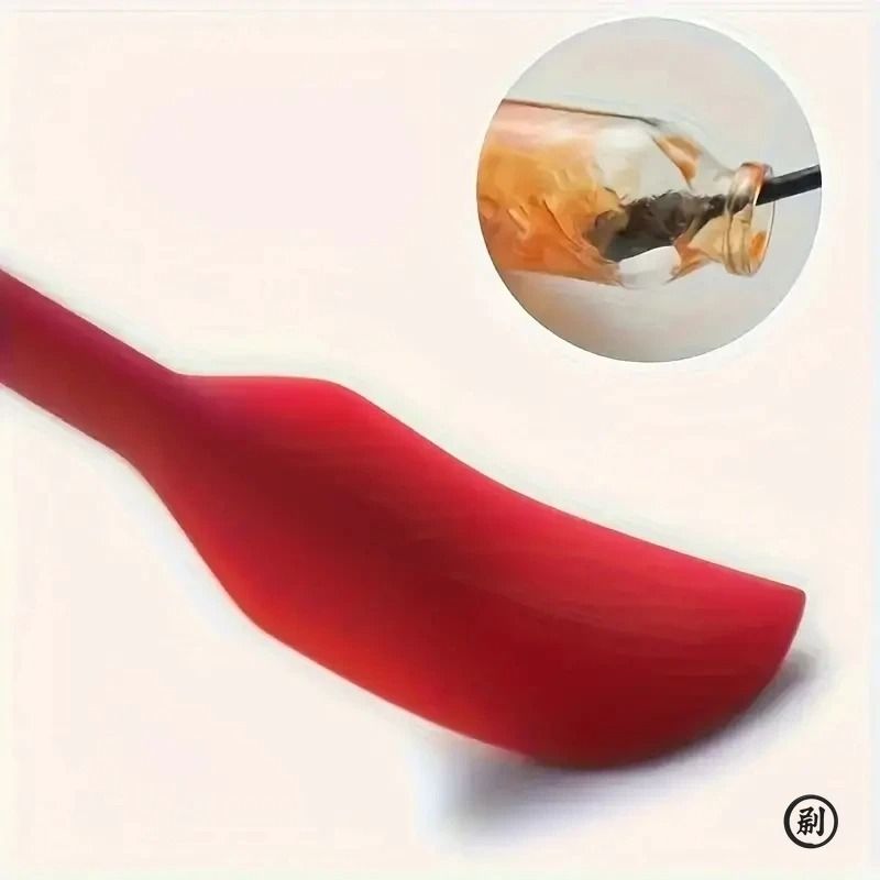 Mini Silicone Spatula Set For Jars Bottles And Everyday Kitchen Use 1