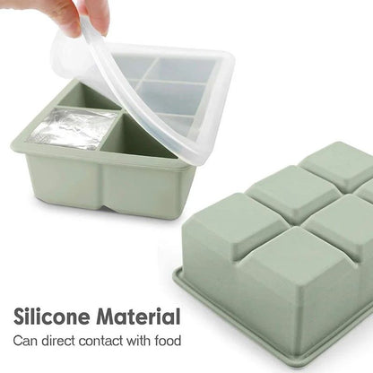 ArcticSquare Premium Silicone Ice Cube Tray With LeakProof Lid 2