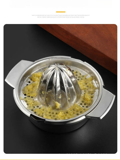 Premium Stainless Steel Citrus Press  Effortless Lemon  Orange Squeezer 4