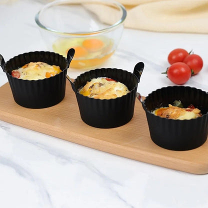 Silicone Air Fryer Egg  Baking Cups  Premium FoodGrade Egg Poacher For Air Fryer Oven  Muffin Use 1