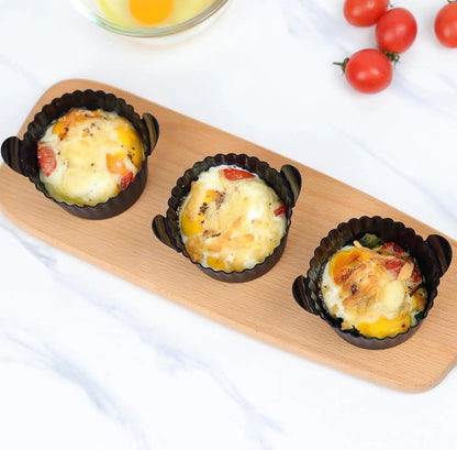 Silicone Air Fryer Egg  Baking Cups  Premium FoodGrade Egg Poacher For Air Fryer Oven  Muffin Use 7