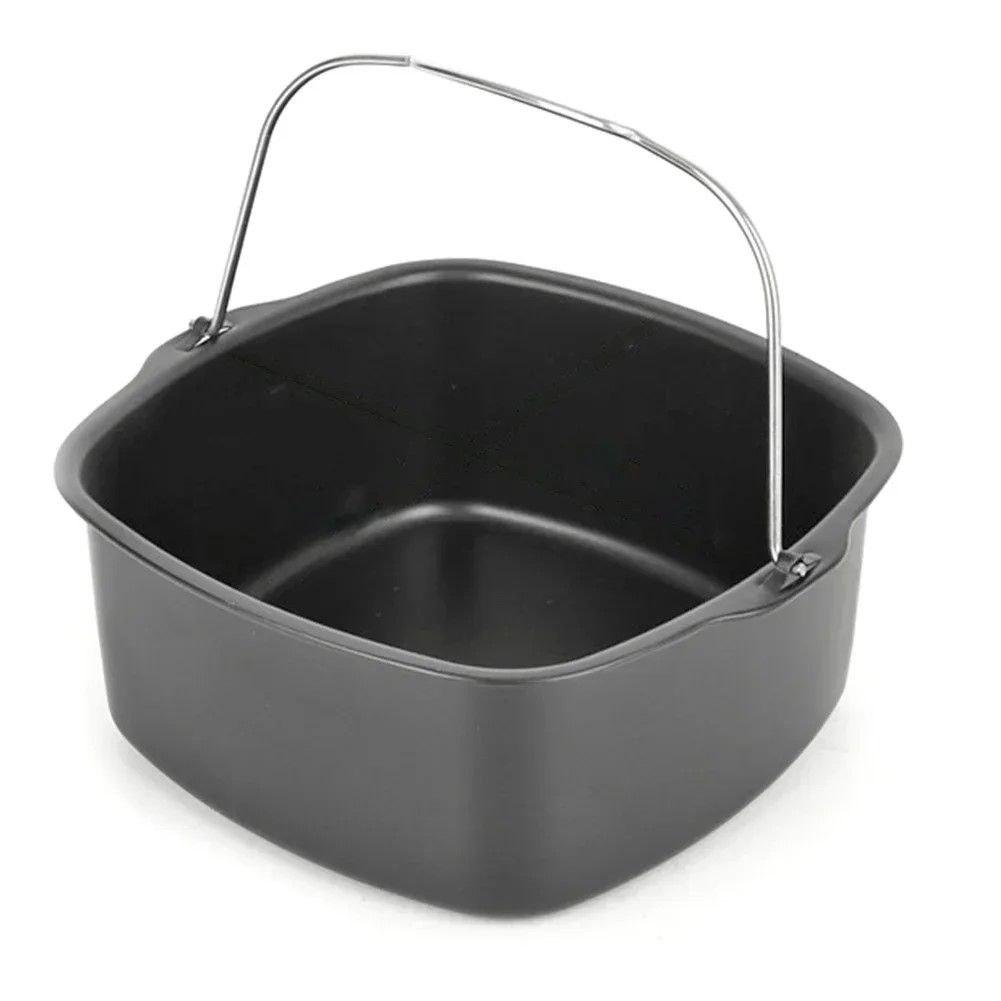 AirFryer Easy Bake NonStick Tray  Basket Set Premium Cake  Baking Pan For Air Fryer Accessories 3