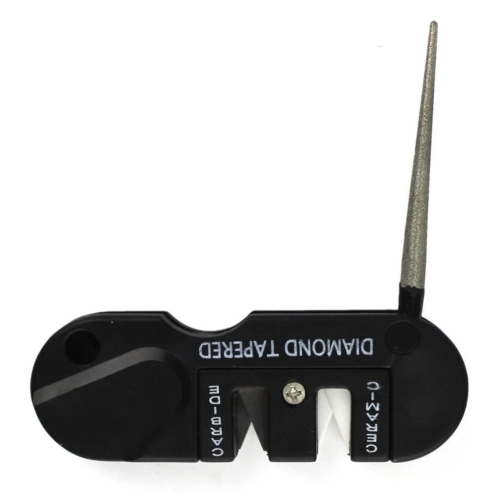 Four In One Portable Knife Sharpener With Tungsten Ceramic And Carbide Rod 6