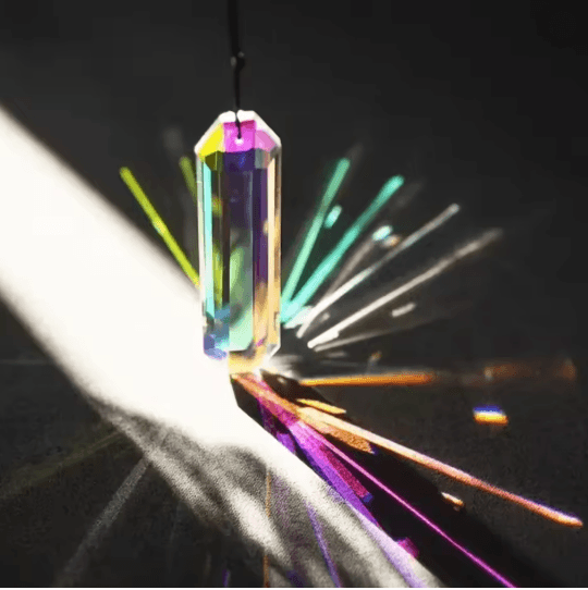 Crystal Sun Catcher Prism Set
