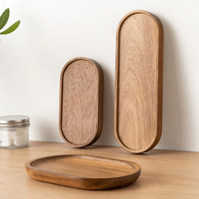 WoodenServe Premium Food Tray