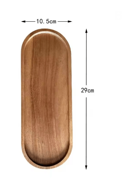 WoodenServe Premium Food Tray 6