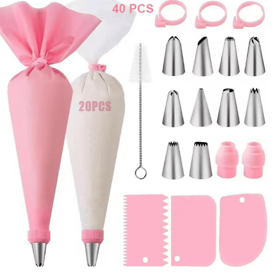 BakeCraft Silicone Decorating Kit 9