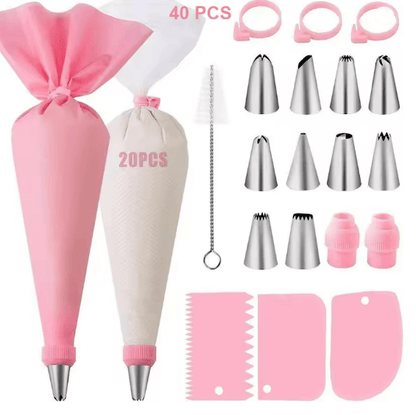 BakeCraft Silicone Decorating Kit 9