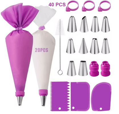 BakeCraft Silicone Decorating Kit 10