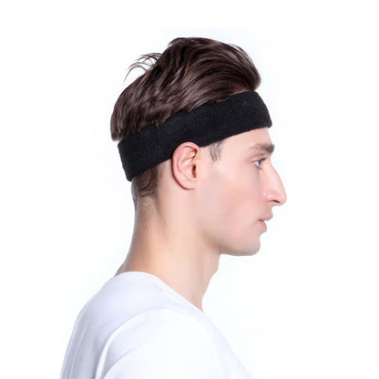 Moisture-wicking Sweatband, Non-Slip Sweatproof Sports Headbands for Men and Women, Tennis, Basketball, Fitness Gear