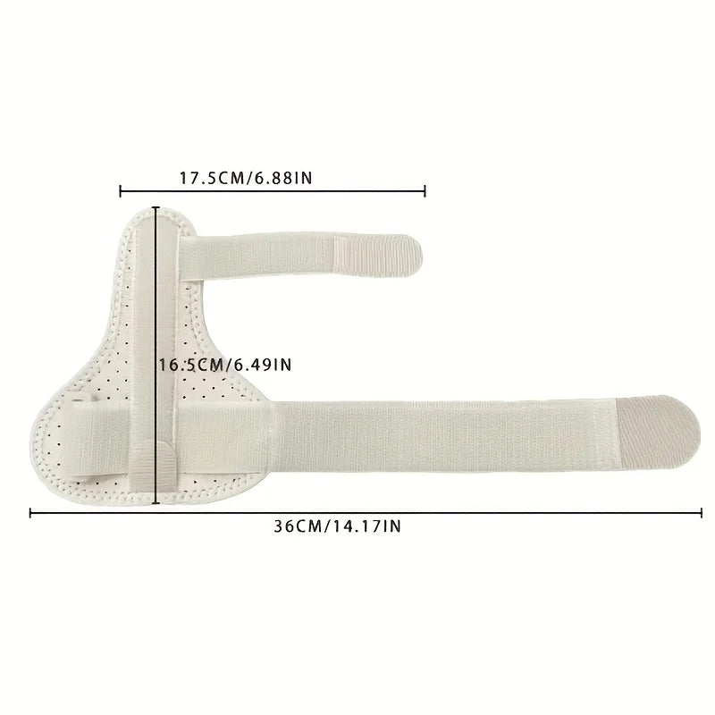 Maximum Comfort Adjustable Thumb  Wrist Support Brace Aluminum Alloy Plate For Sprain Recovery Fits 3