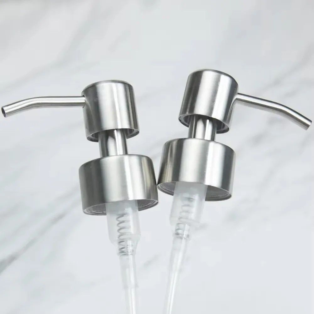 Premium 304 Stainless Steel Soap Pump Dispenser Head – Durable Replacement for Kitchen & Bathroom