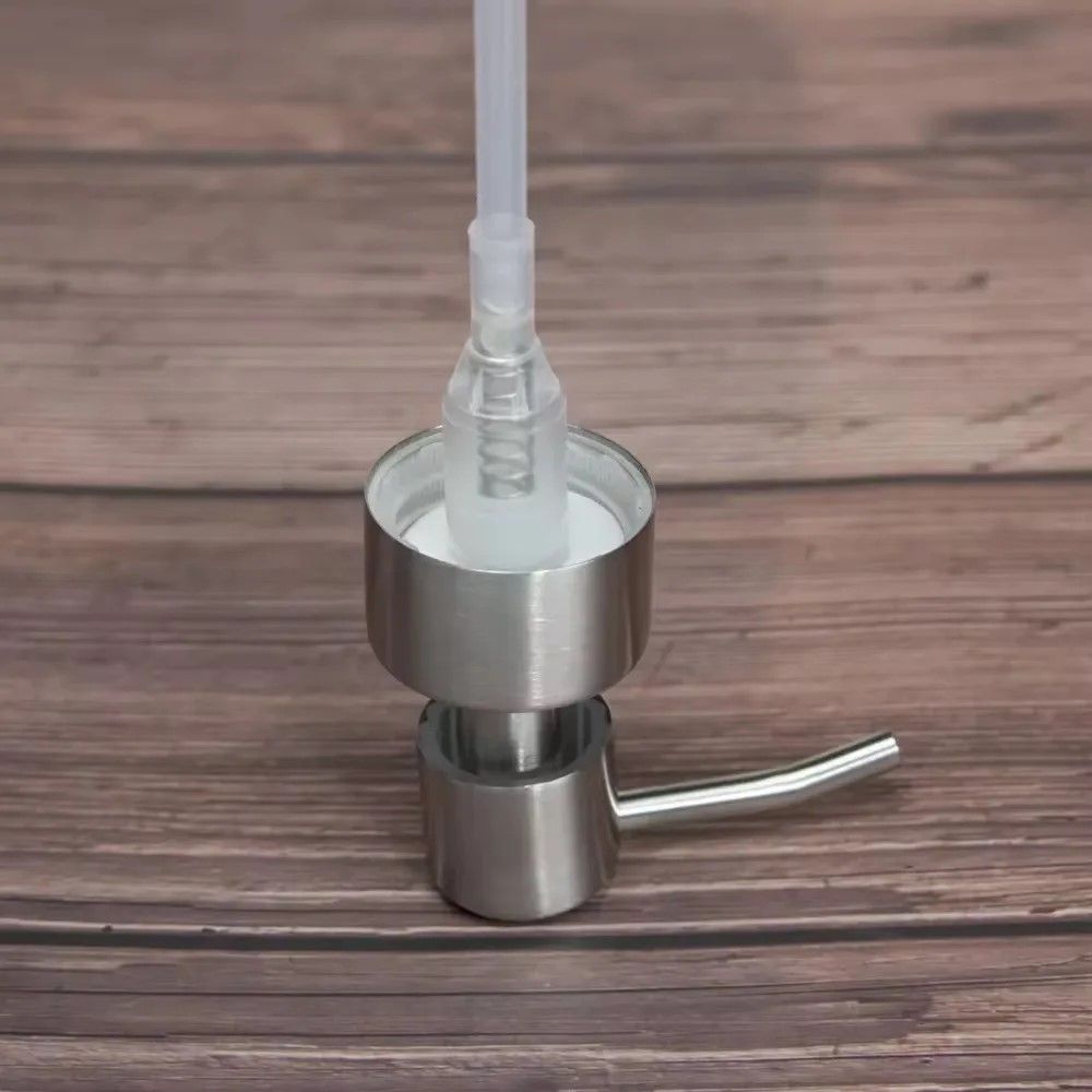 Premium 304 Stainless Steel Soap Pump Dispenser Head  Durable Replacement For Kitchen  Bathroom 7