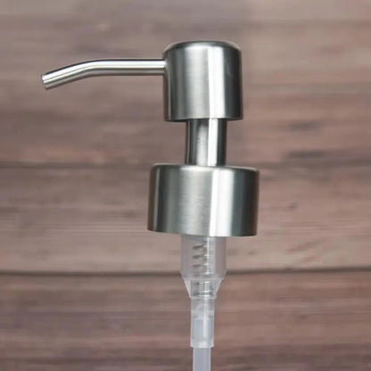 Premium 304 Stainless Steel Soap Pump Dispenser Head  Durable Replacement For Kitchen  Bathroom 6