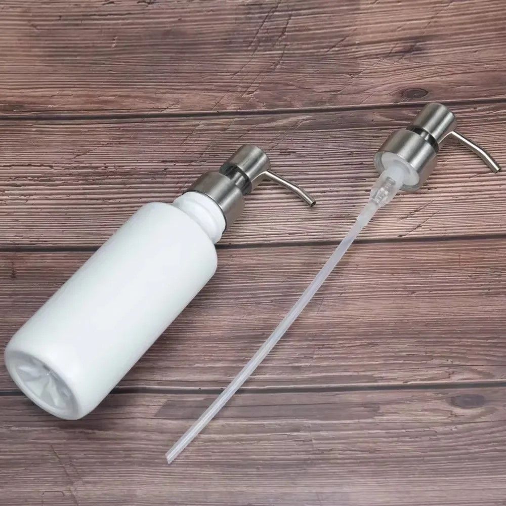 Premium 304 Stainless Steel Soap Pump Dispenser Head  Durable Replacement For Kitchen  Bathroom 3