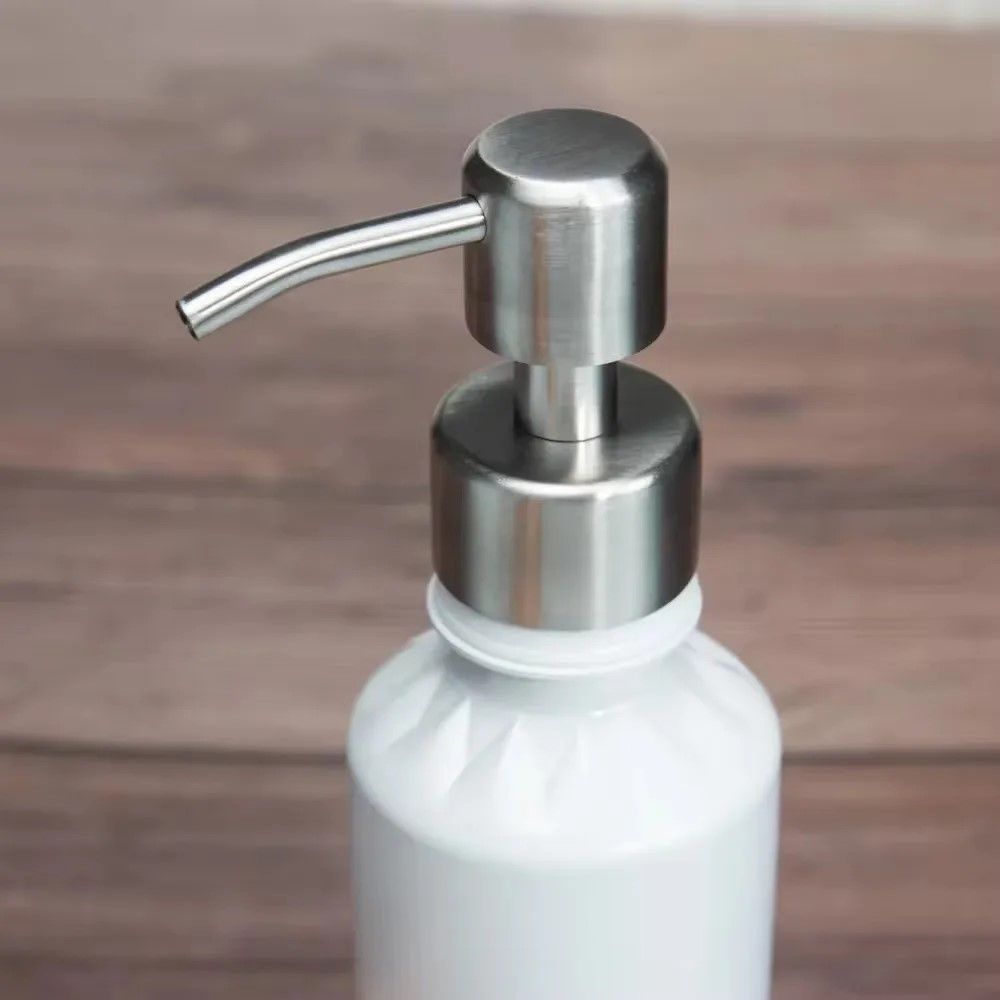 Premium 304 Stainless Steel Soap Pump Dispenser Head  Durable Replacement For Kitchen  Bathroom 4