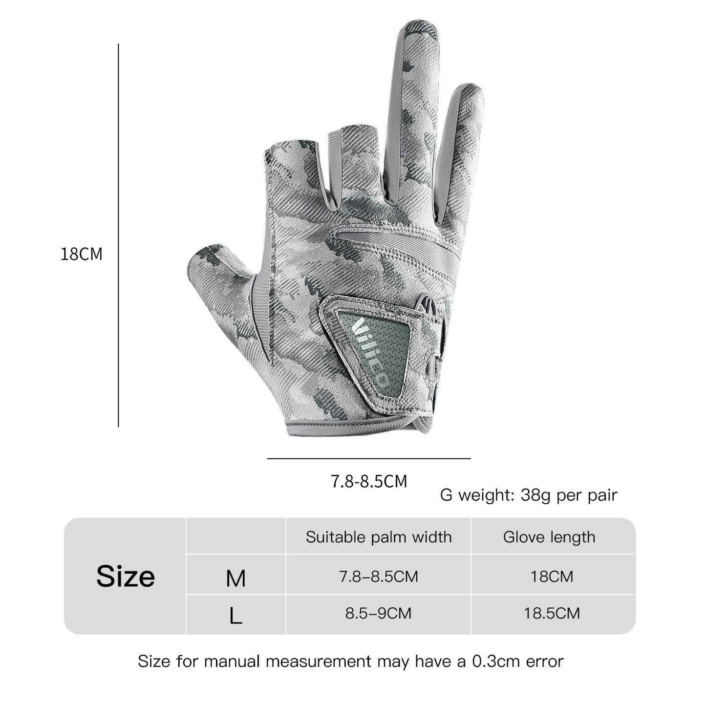 Fishing Gloves For Men Summer Three Finger Cut Gloves Anti Slip Ice Silk Breathable Thin UV Sunscre 5