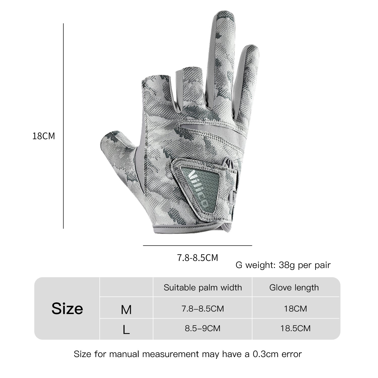 Fishing Gloves For Men Summer Three Finger Cut Gloves Anti Slip Ice Silk Breathable Thin UV Sunscre 5
