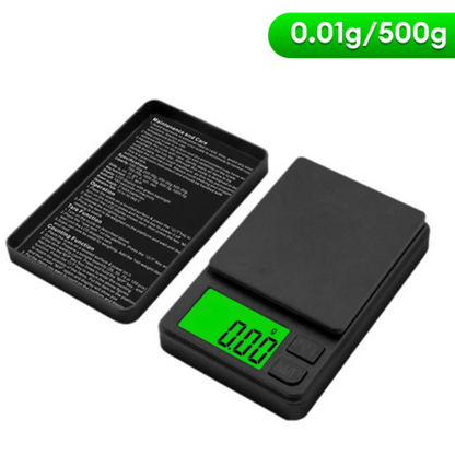 Precision Pocket Scale Digital Gram, Jewellery Food Scale, Ounces Grains Mini Scale with Back Lit LCD for Travel