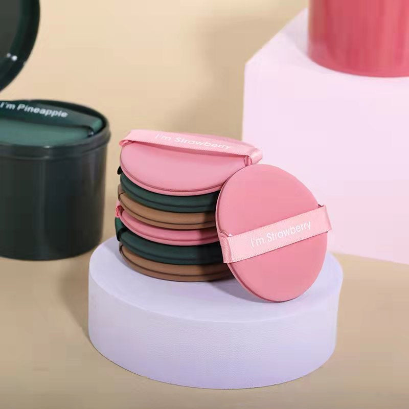 Reusable Sponge Puff Drop Shaped Makeup Tool For Travel And Daily Life With A Storage Case Air Cush 5
