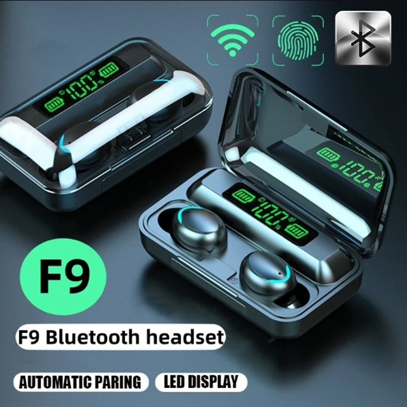 Earphone Bluetooth Wireless Headphones Stereo Sports Earbuds Headset With Mic Hearing Aids Hand Fre 3