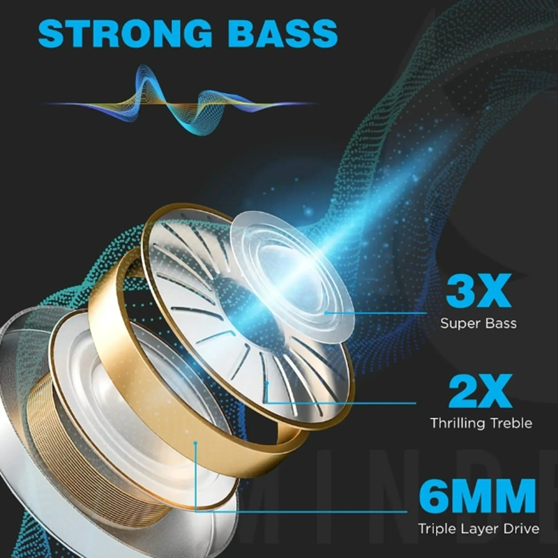 Earphone Bluetooth Wireless Headphones Stereo Sports Earbuds Headset With Mic Hearing Aids Hand Fre 5