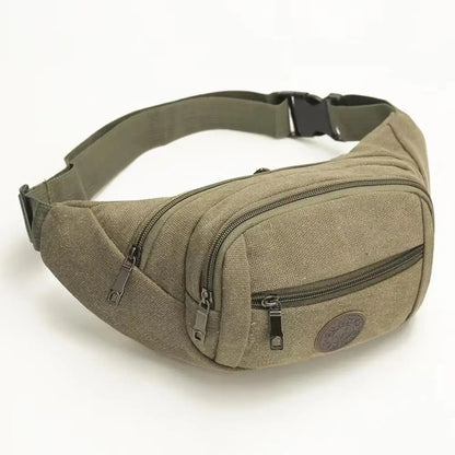 Rainproof Lightweight Men's Outdoor Waist Pack, Wear resistant Chest Pack, Suitable for Outdoor Activities, Running