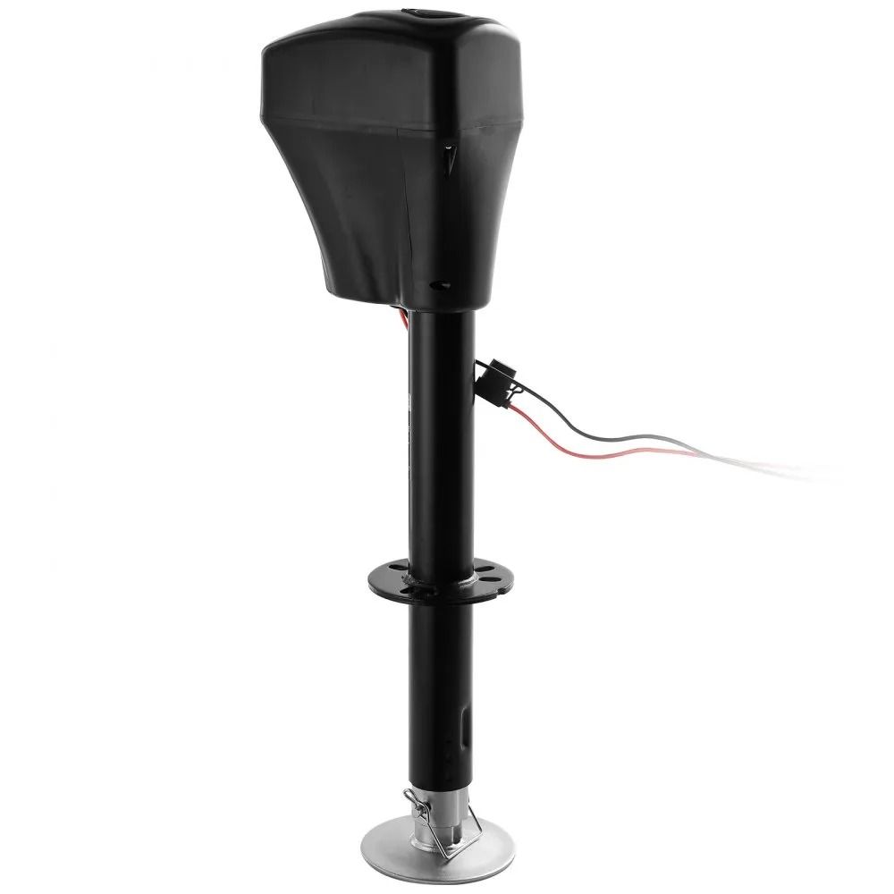 Electric Trailer Jack Heavy Duty RV Electric Power Tongue Jack Manual Crank Handle For Campers Trai 8