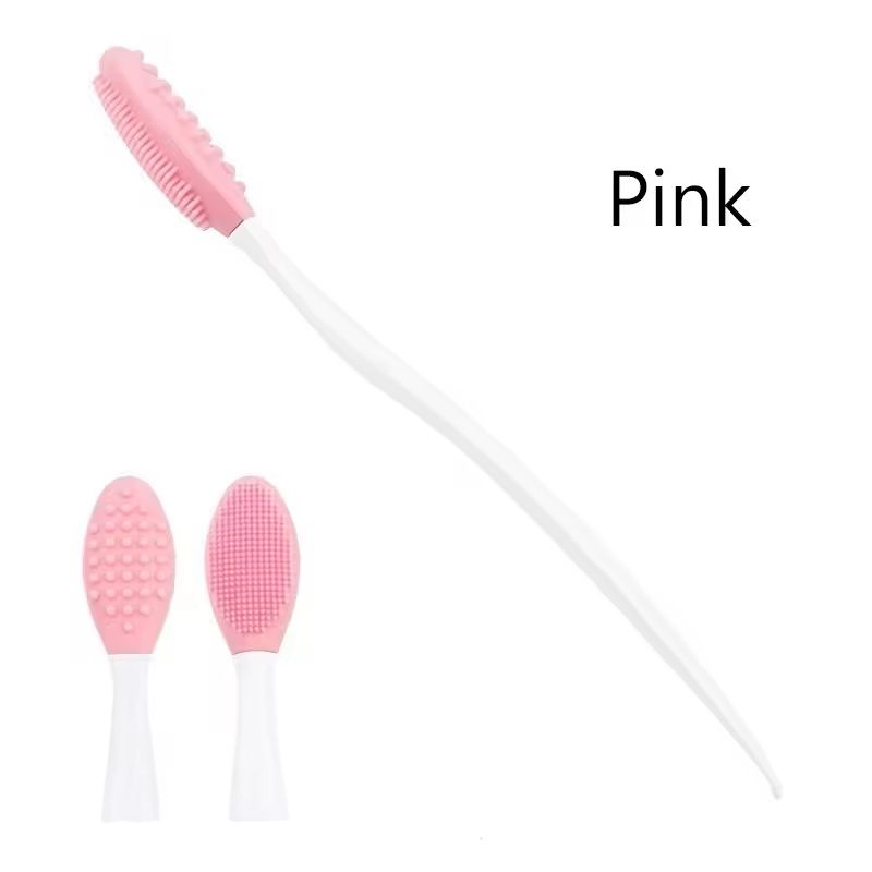 Silicone Facial Exfoliating Brush With Replacement Head For Deep Pore  Blackhead Cleaning 8