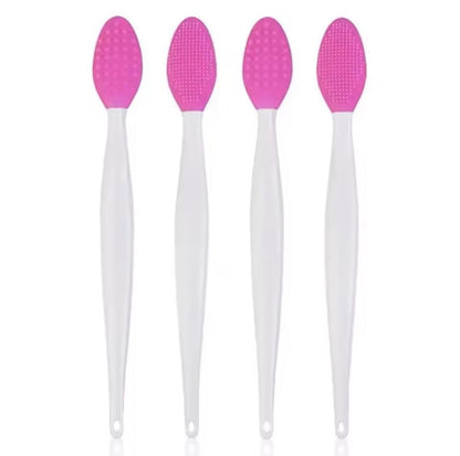 Silicone Facial Exfoliating Brush With Replacement Head For Deep Pore  Blackhead Cleaning 11