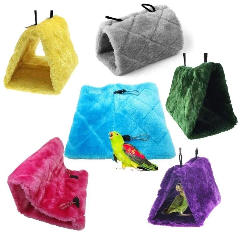 CozyHover Bird Hammock Tent  Sleeping Hut For Cage  Warm Parrot Bed  Nest Retreat 10